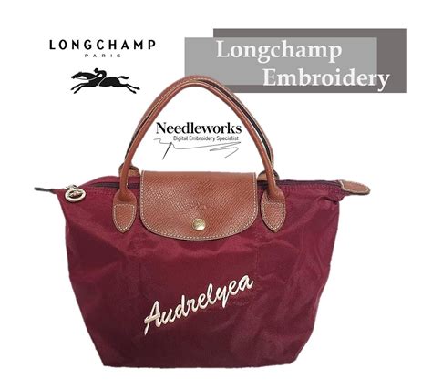 longchamp personalisation